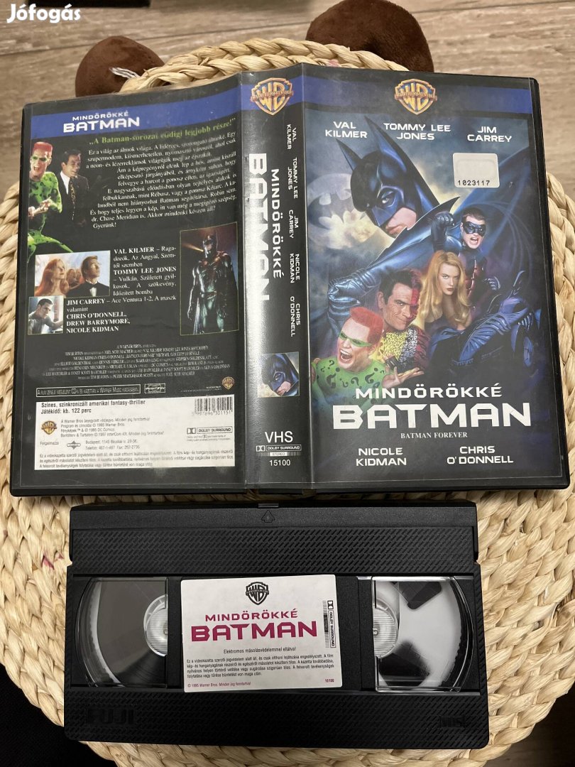 Mindörökké batman vhs