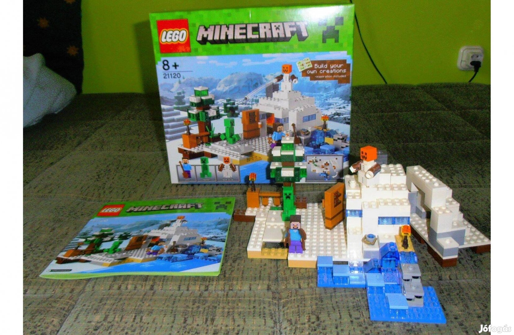 Minecraft Búvóhely a hóban 21120 LEGO