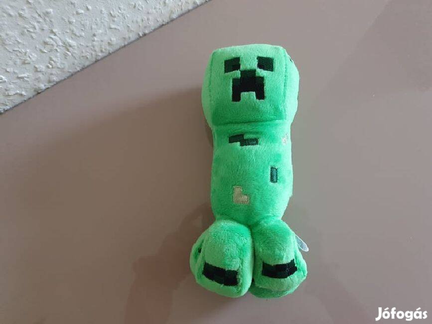 Minecraft Creeper plüss 20 cm Új számlával