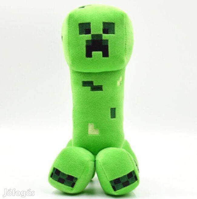 Minecraft Creeper plüss 20cm Új számlával