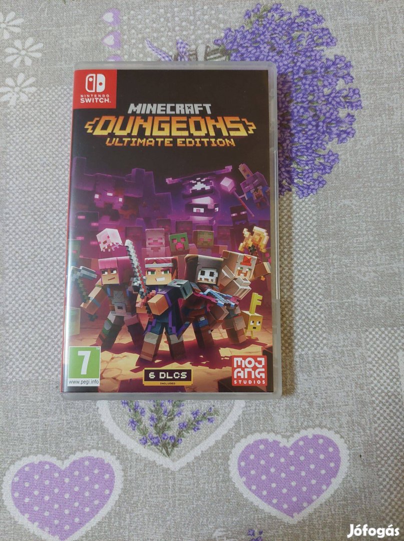 Minecraft Dungeons Ultimate Edition 6 dlc-s Nintendo játék