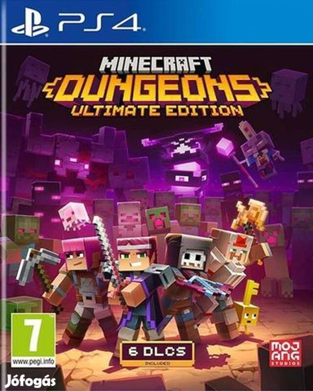 Minecraft Dungeons - Ultimate Edition Playstation 4 játék
