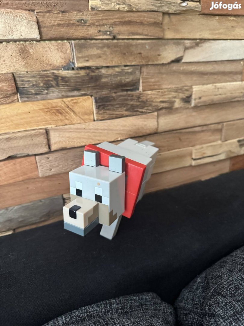 Minecraft Farkas Kutya Figura