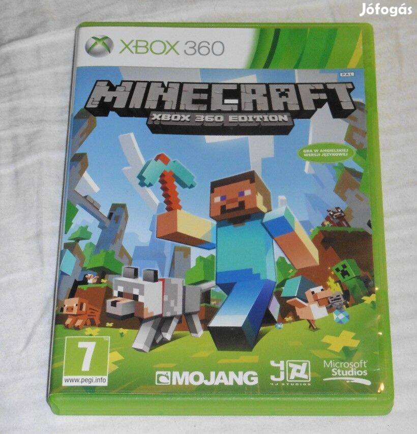 Minecraft Gyári Xbox 360 Játék akár féláron