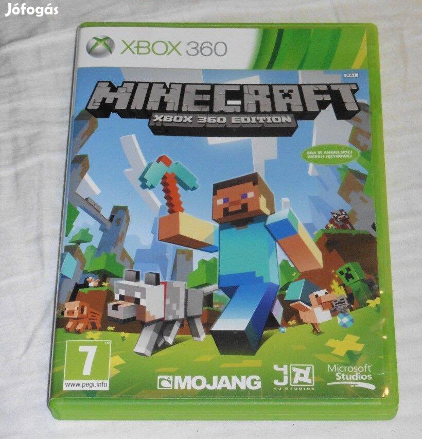 Minecraft Gyári Xbox 360 Játék akár féláron