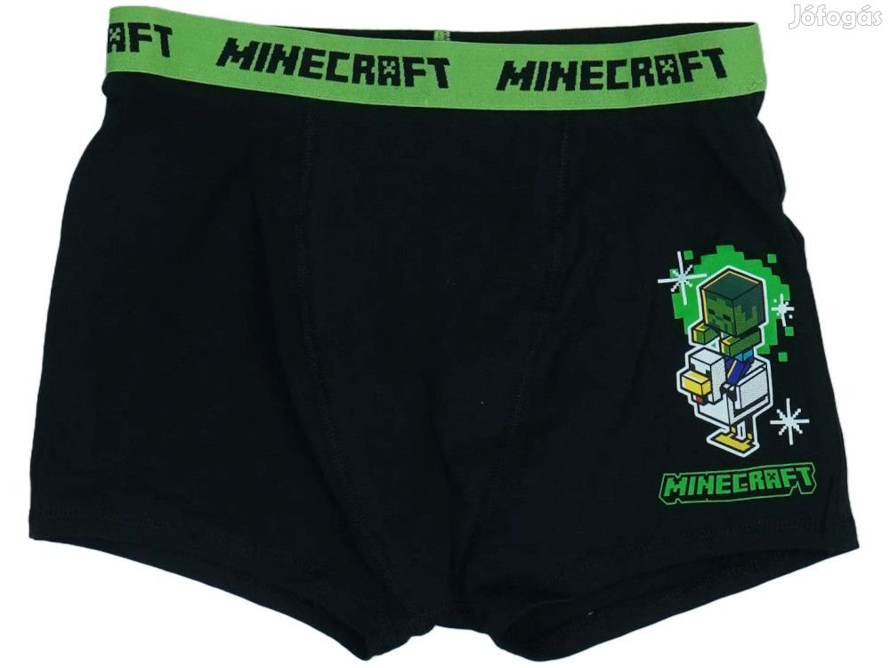 Minecraft Használt (újszerű) Fiú Boxer (Méret: 158)