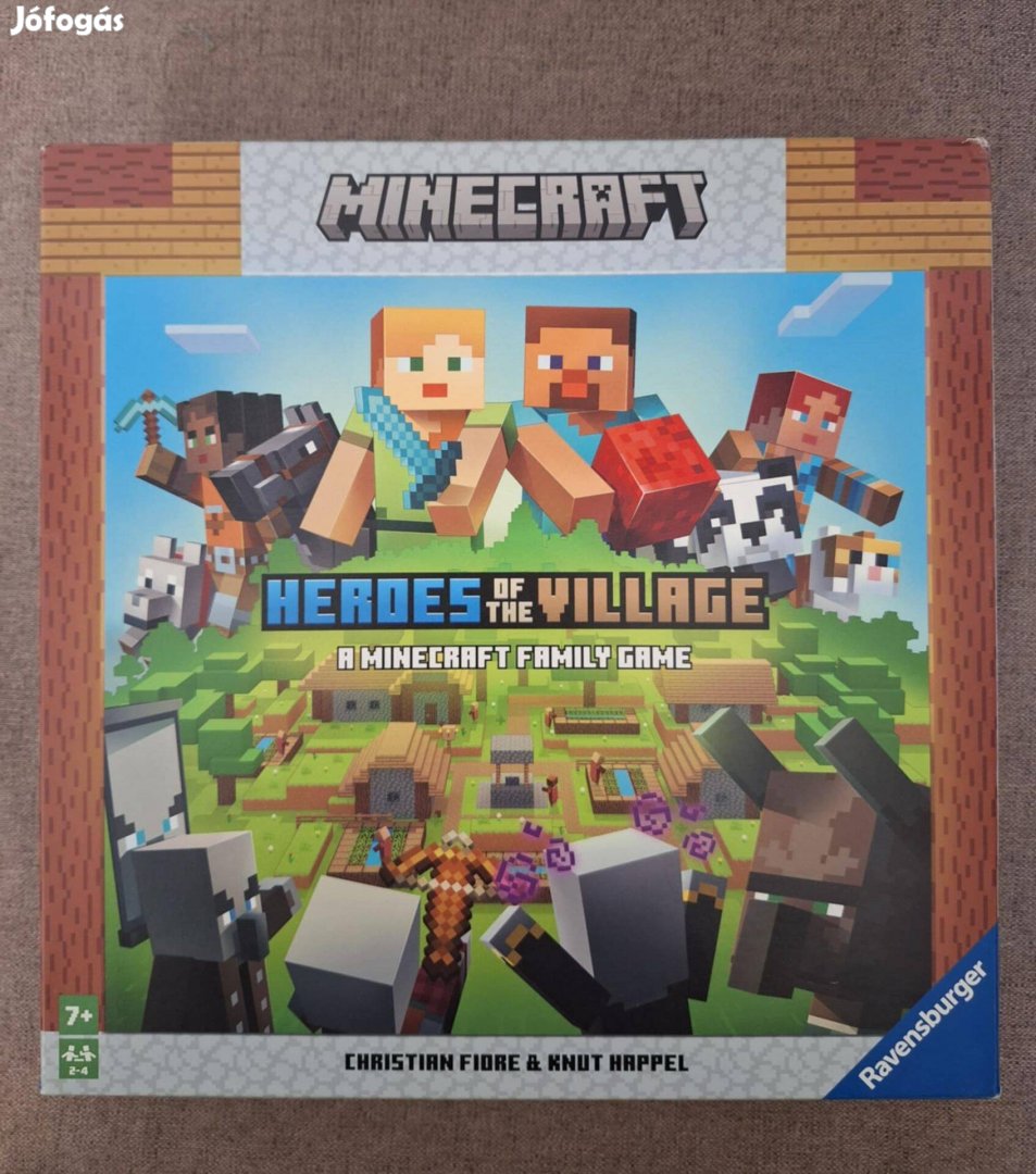 Minecraft Heroes of the Village társasjáték