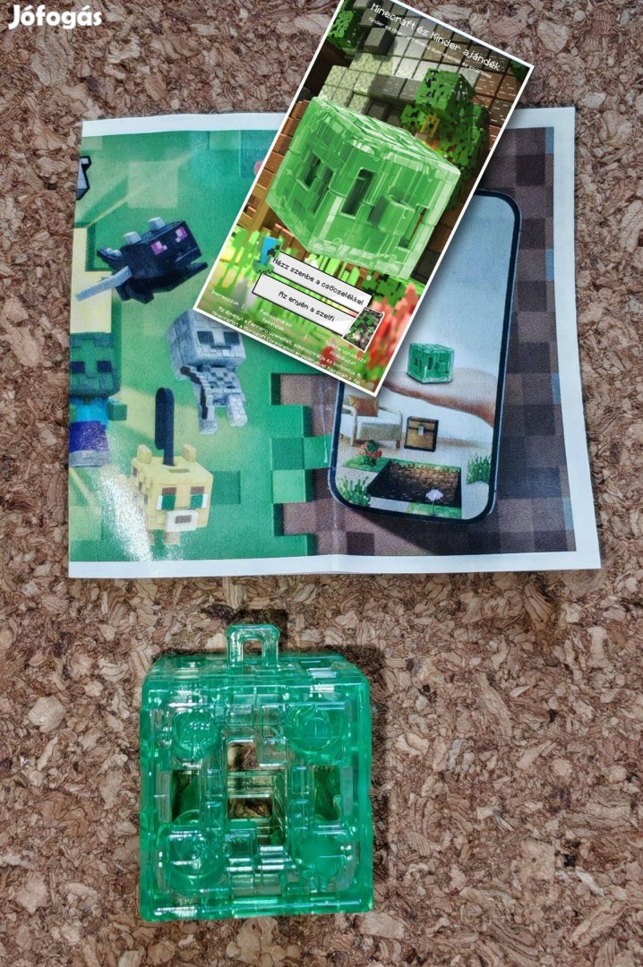 Minecraft Kinder Joy Emerald Block