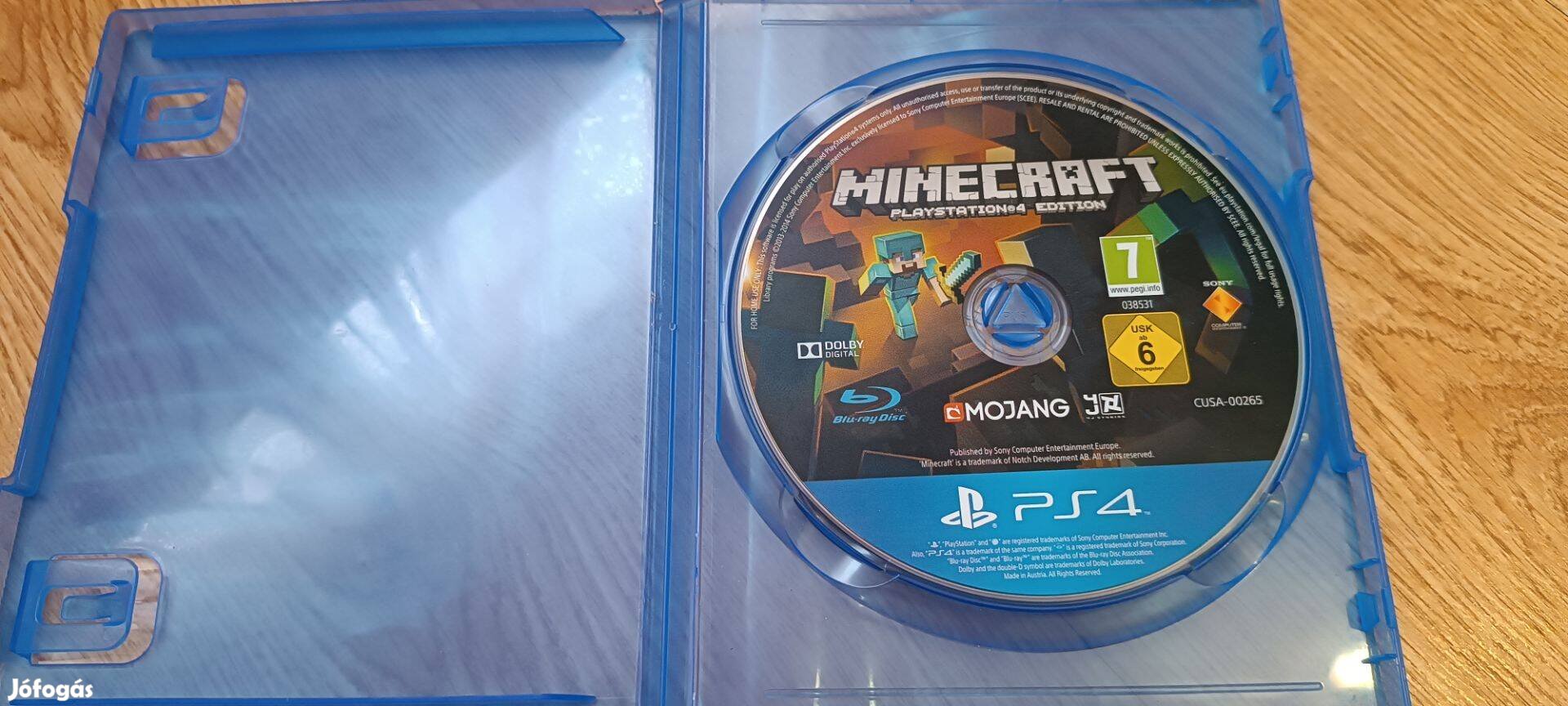 Minecraft PS4 játék Playstation 4