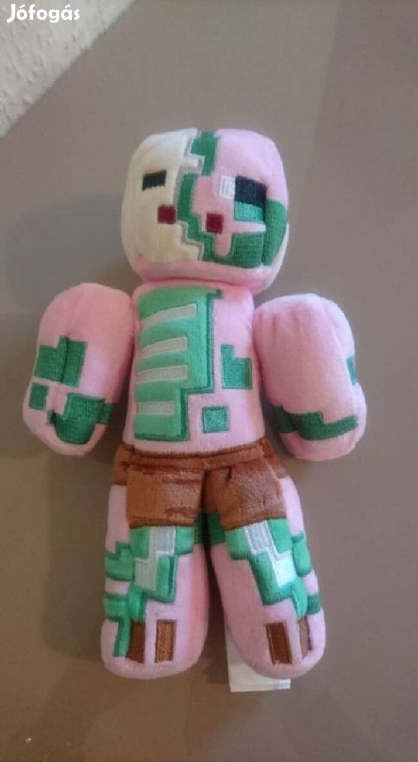 Minecraft Pigman Malacember plüss 23 cm Új Készleten számlával