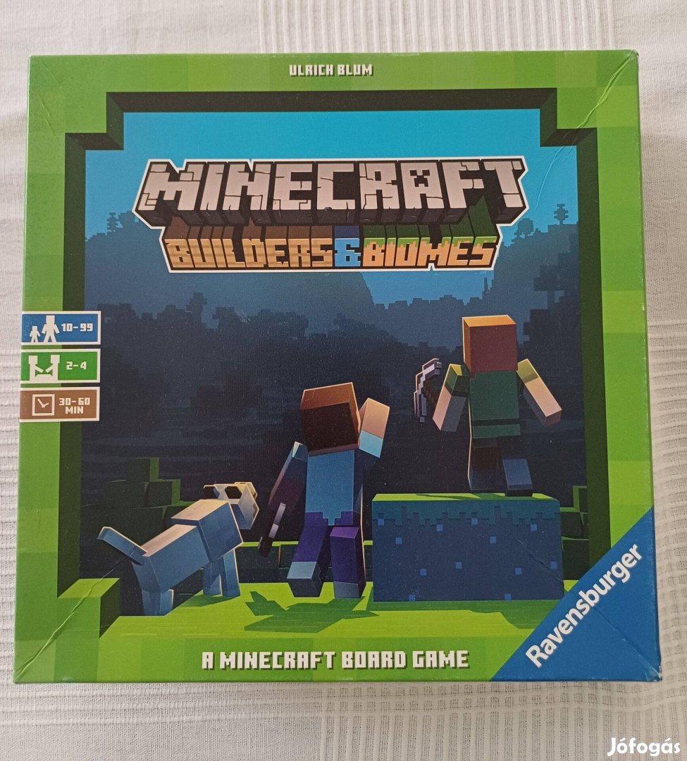 Minecraft Ravensburg társasjáték