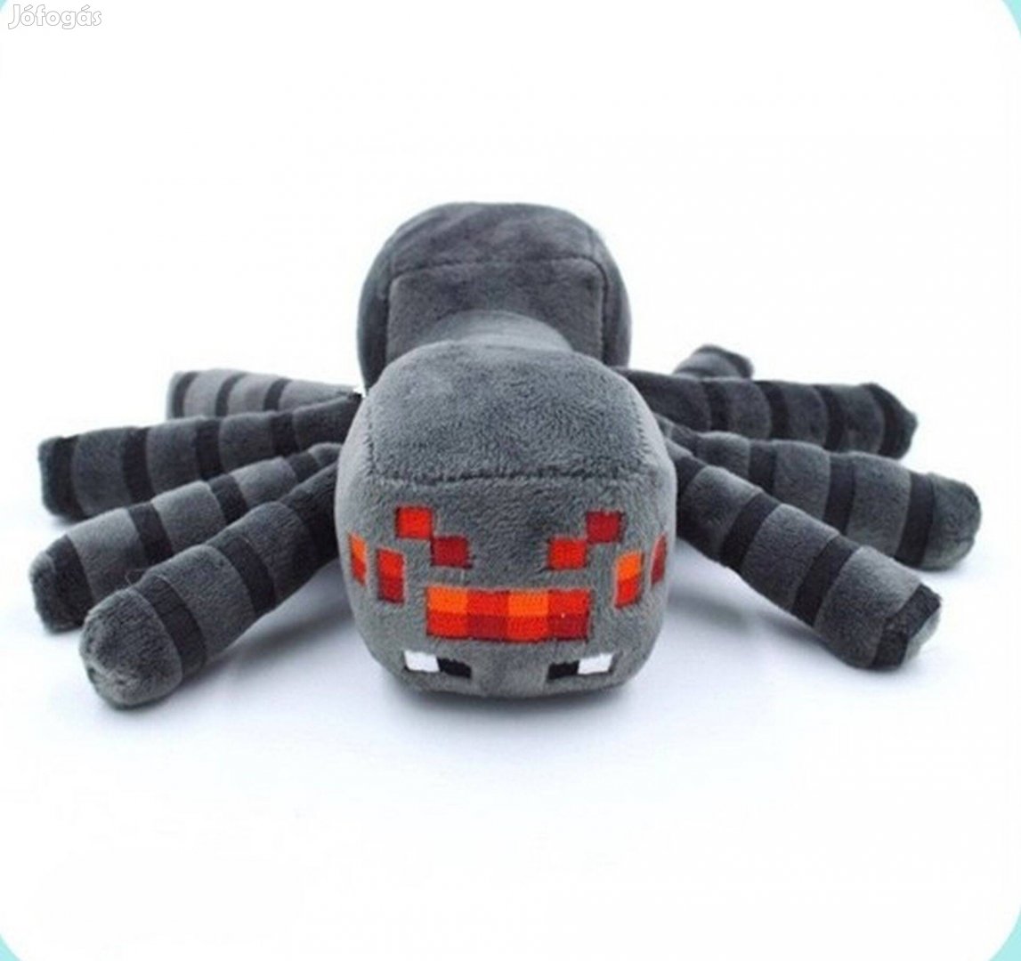 Minecraft Spider pók plüss 18 cm új készletről számlával