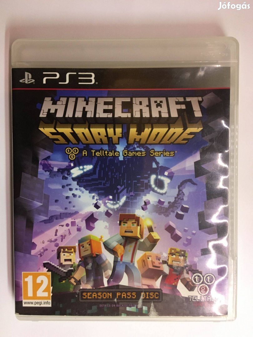 Minecraft Story Mode Playstation 3 Ps3 játék