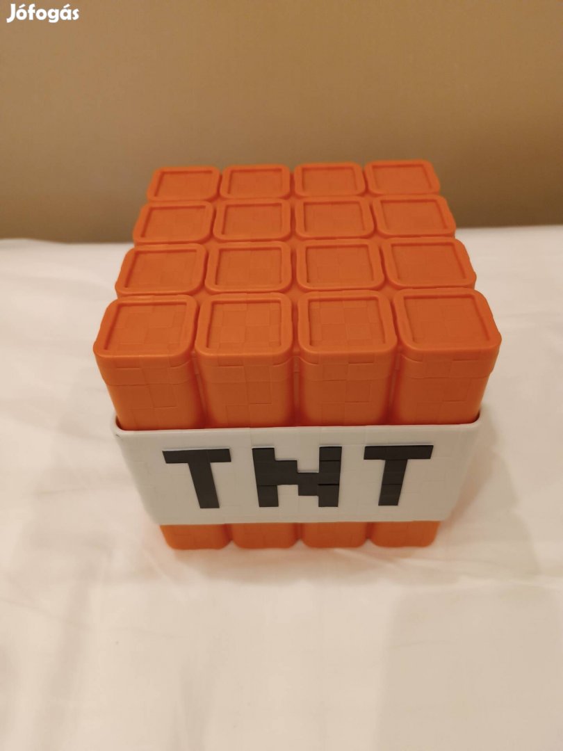 Minecraft TNT popcorn tartó