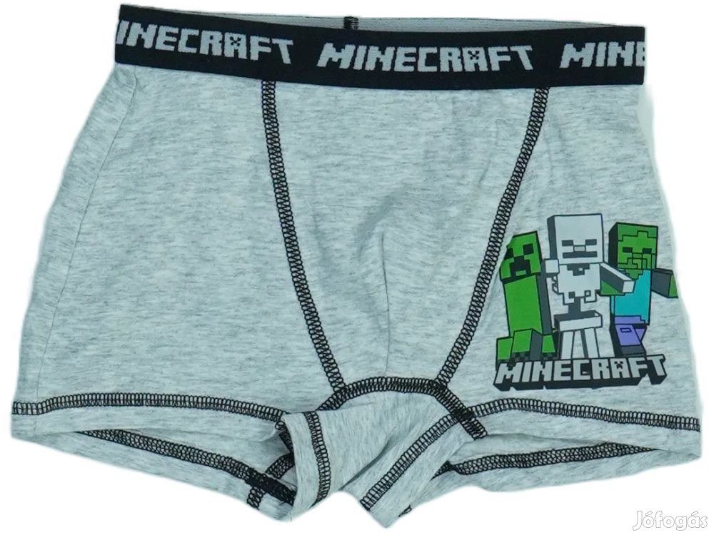 Minecraft Új (címke nélküli) Fiú Boxer (Méret: 110)