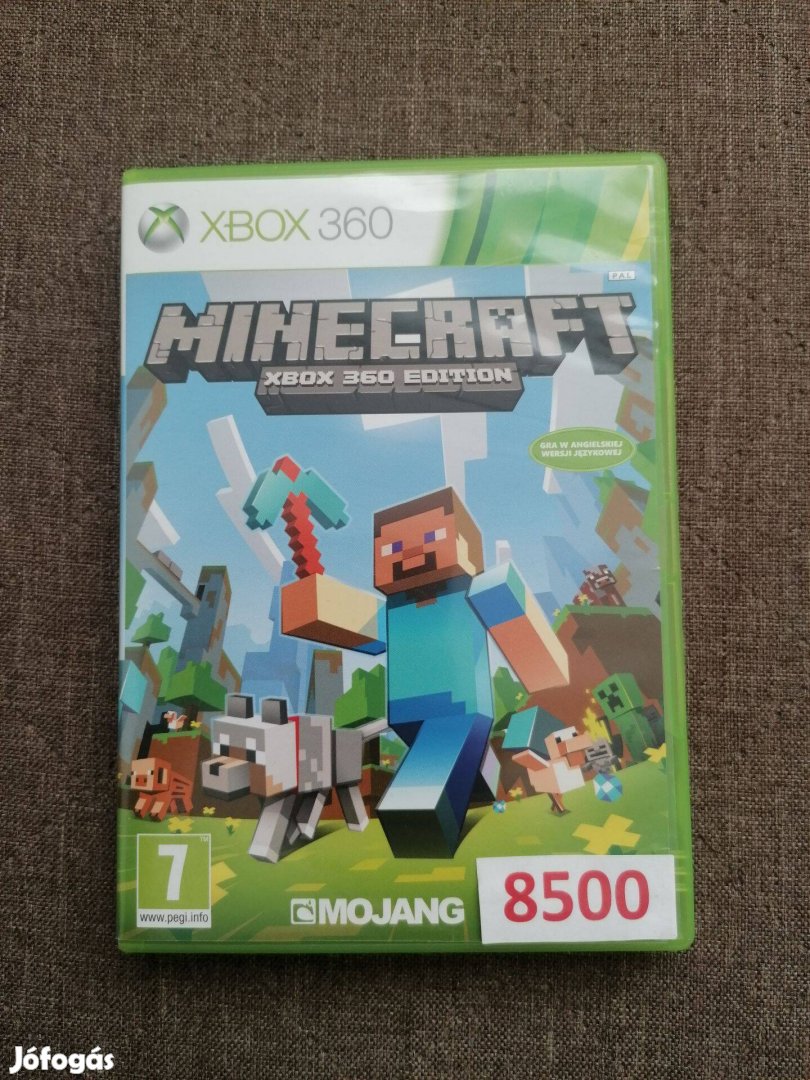 Minecraft Xbox 360 edition Xbox 360 játék eladó!