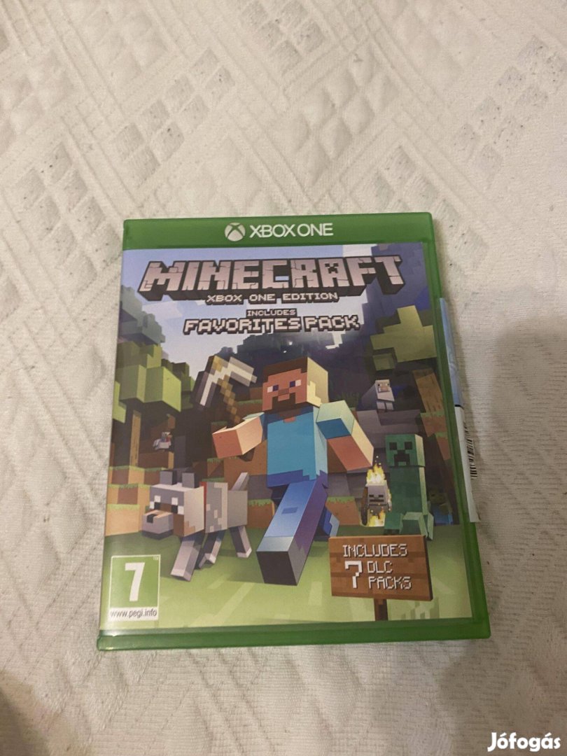 Minecraft Xbox one edition Cd (7 dlc packs included)
