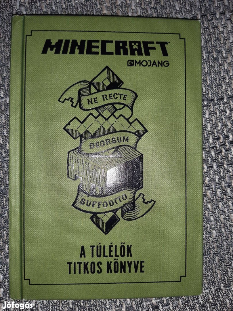 Minecraft: A túlélők titkos könyve c. könyv