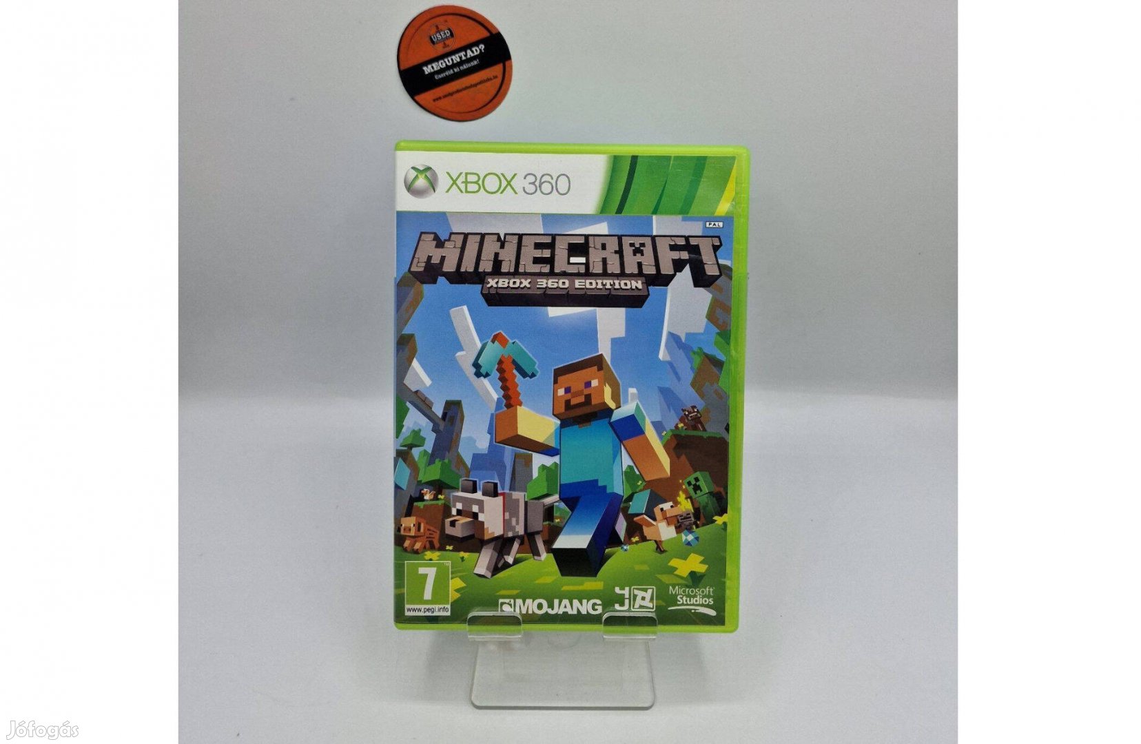 Minecraft - Xbox 360 játék, használt