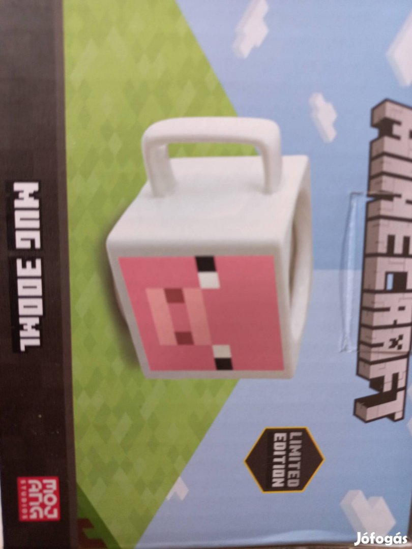 Minecraft bögre,300ml,új.