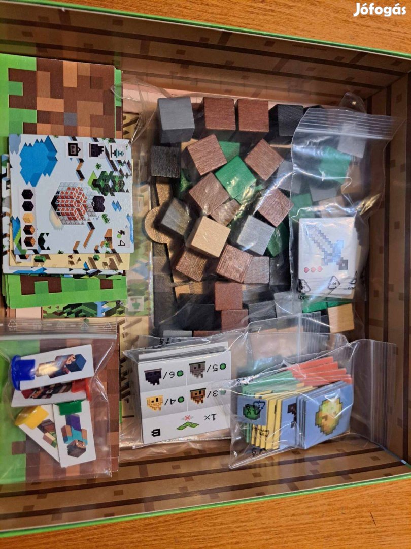 Minecraft builders & biomes társasjáték