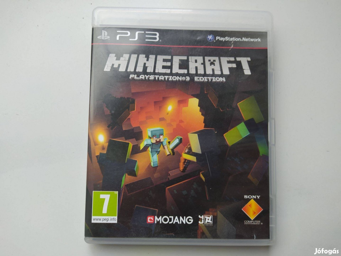 Minecraft eredeti PS3 játék szép állapotban