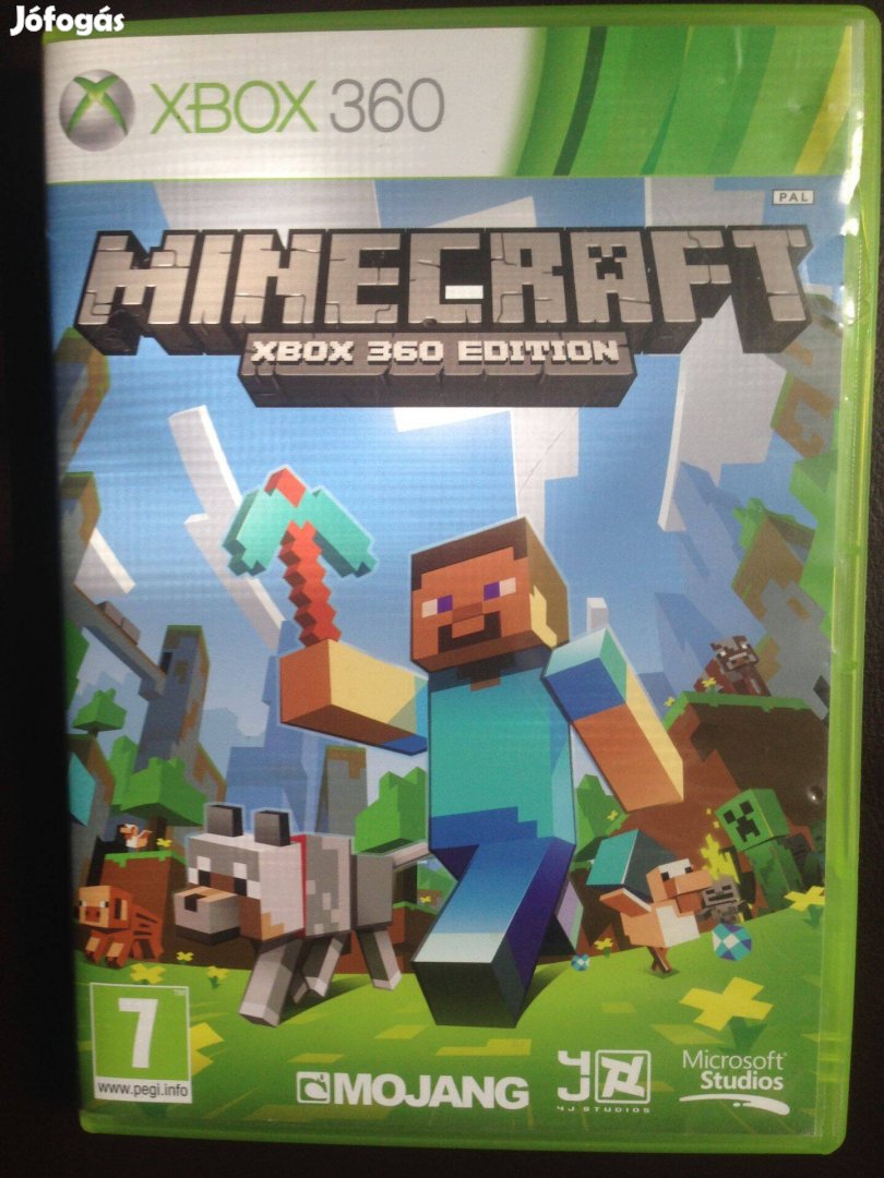 Minecraft eredeti xbox360 játék eladó-csere