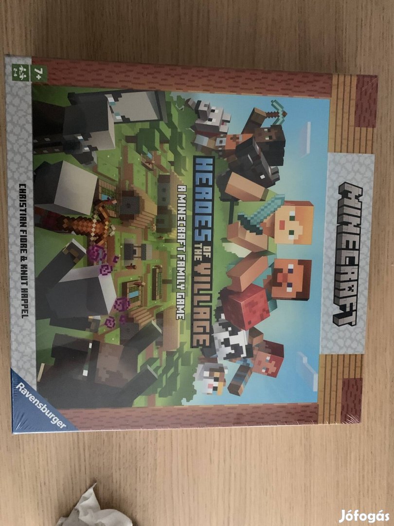 Minecraft fóliás társas