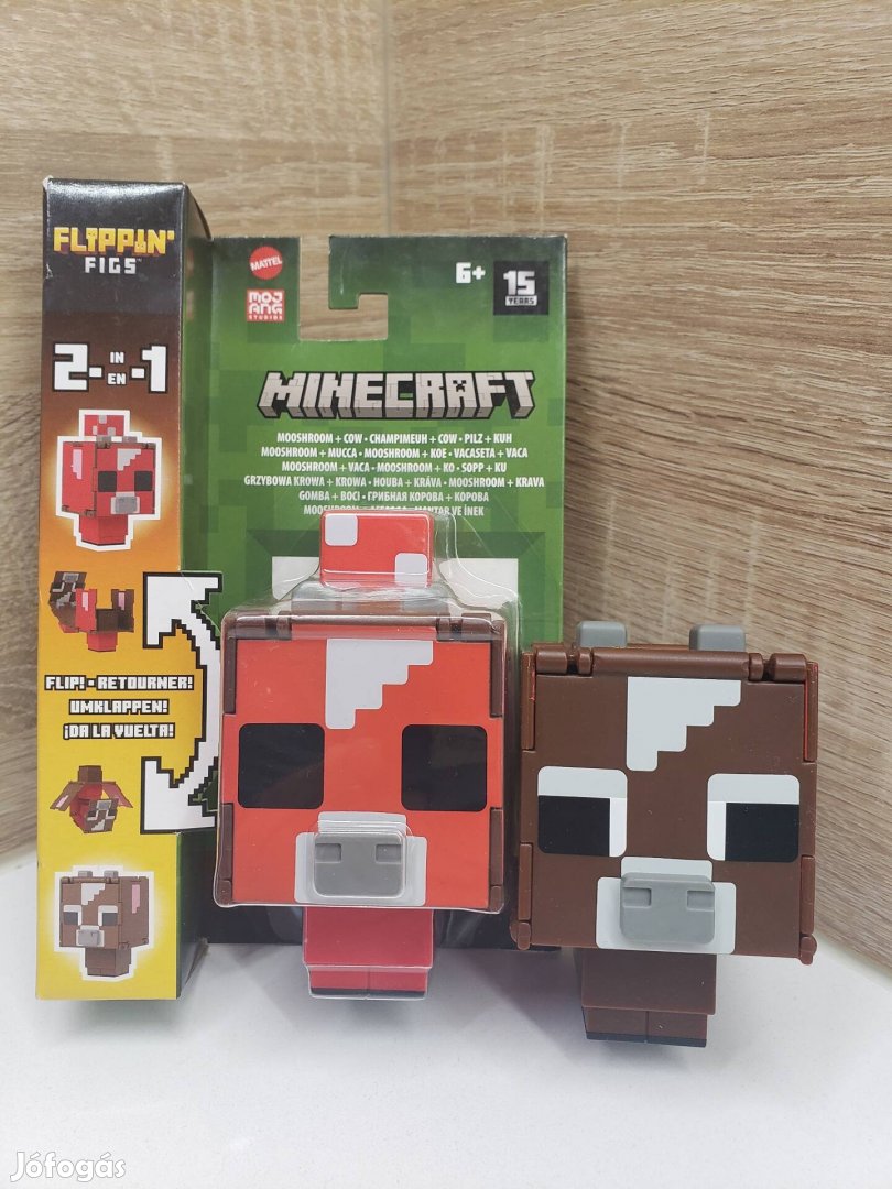 Minecraft gombatehen figura Uj! Bontatlan csomagolas