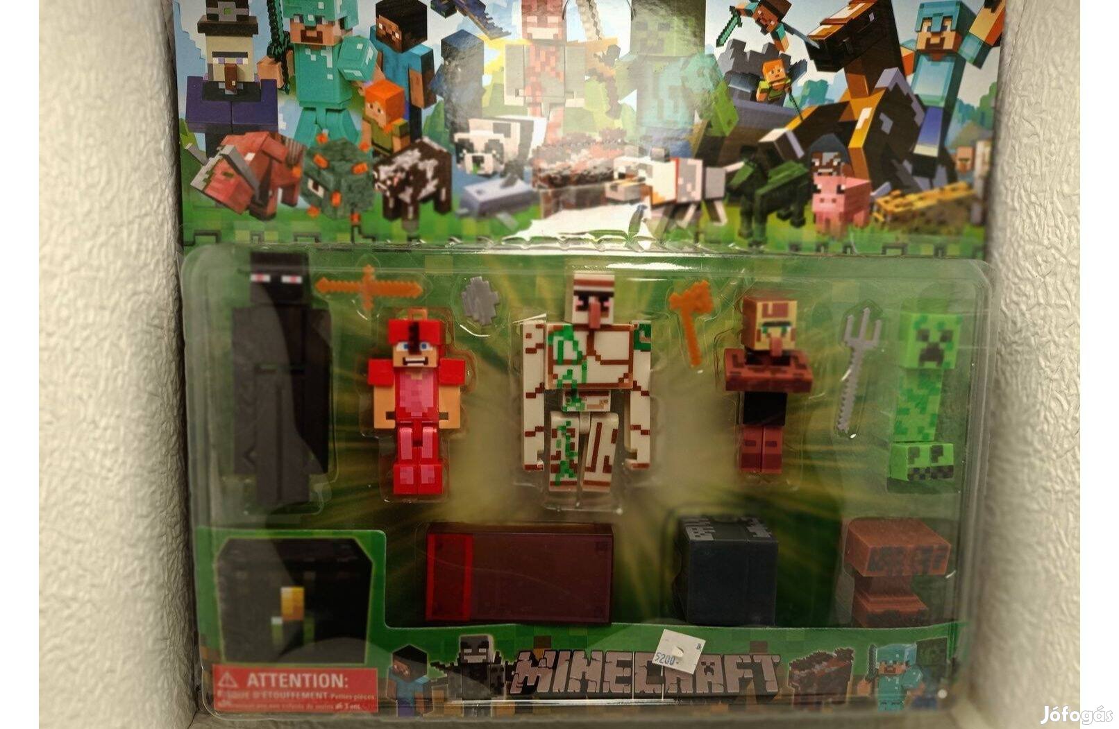 Minecraft játék figura szett, Új