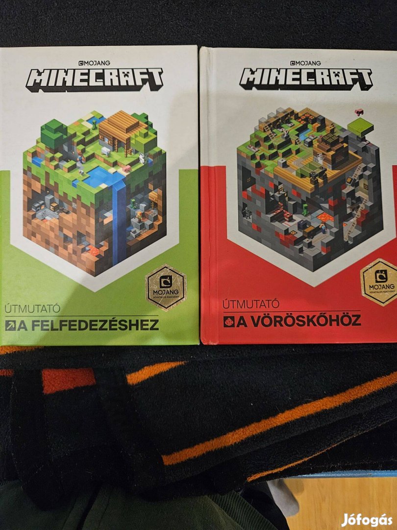 Minecraft kezdőknek könyv 2db