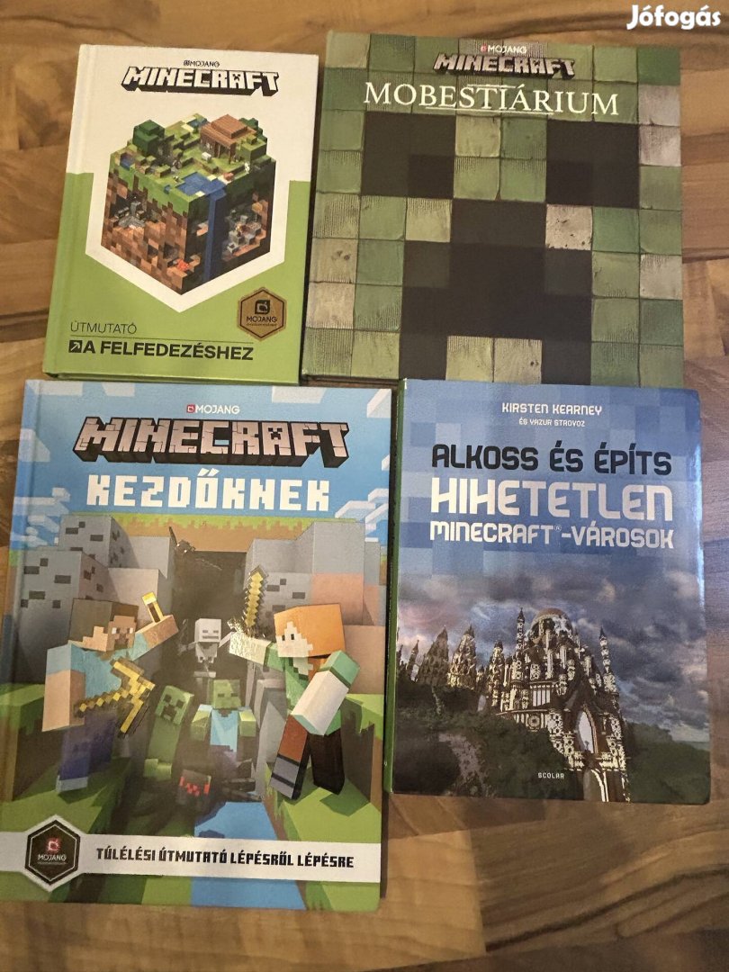 Minecraft könyvek