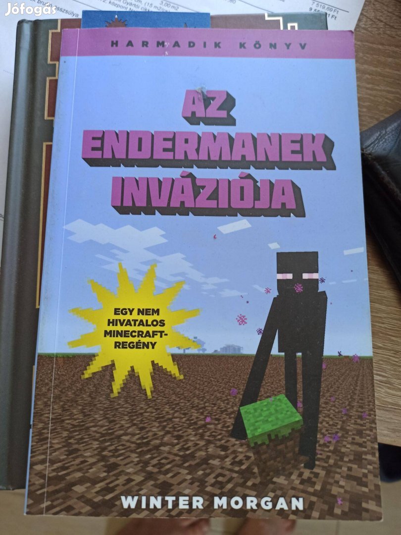 Minecraft könyvek olcsón