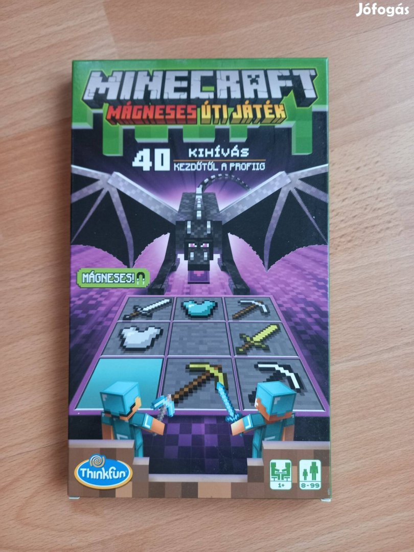 Minecraft mágneses úti játék