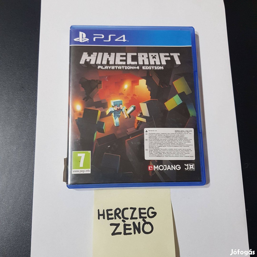 Minecraft magyar feliratos ps4