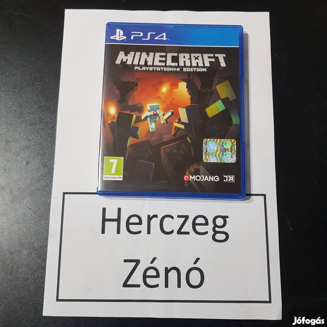 Minecraft magyar feliratos ps4 játék