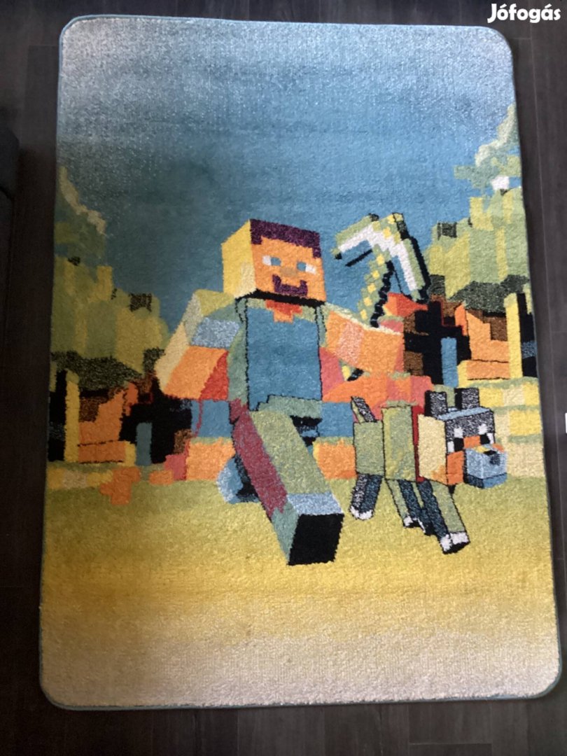 Minecraft nagyméretű gyerekszőnyeg 170x120cm