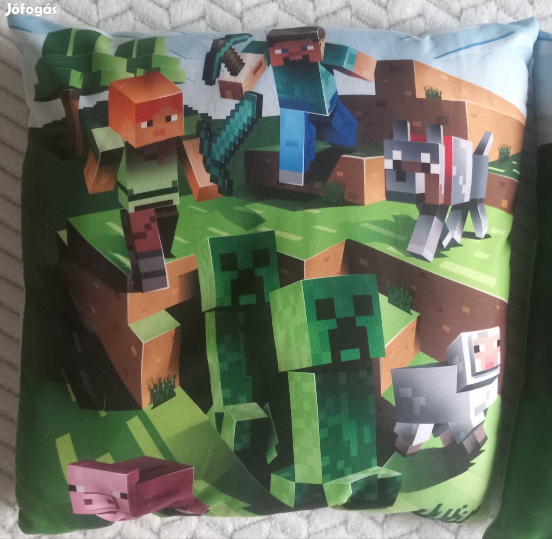 Minecraft párna 2 db 40x40 cm