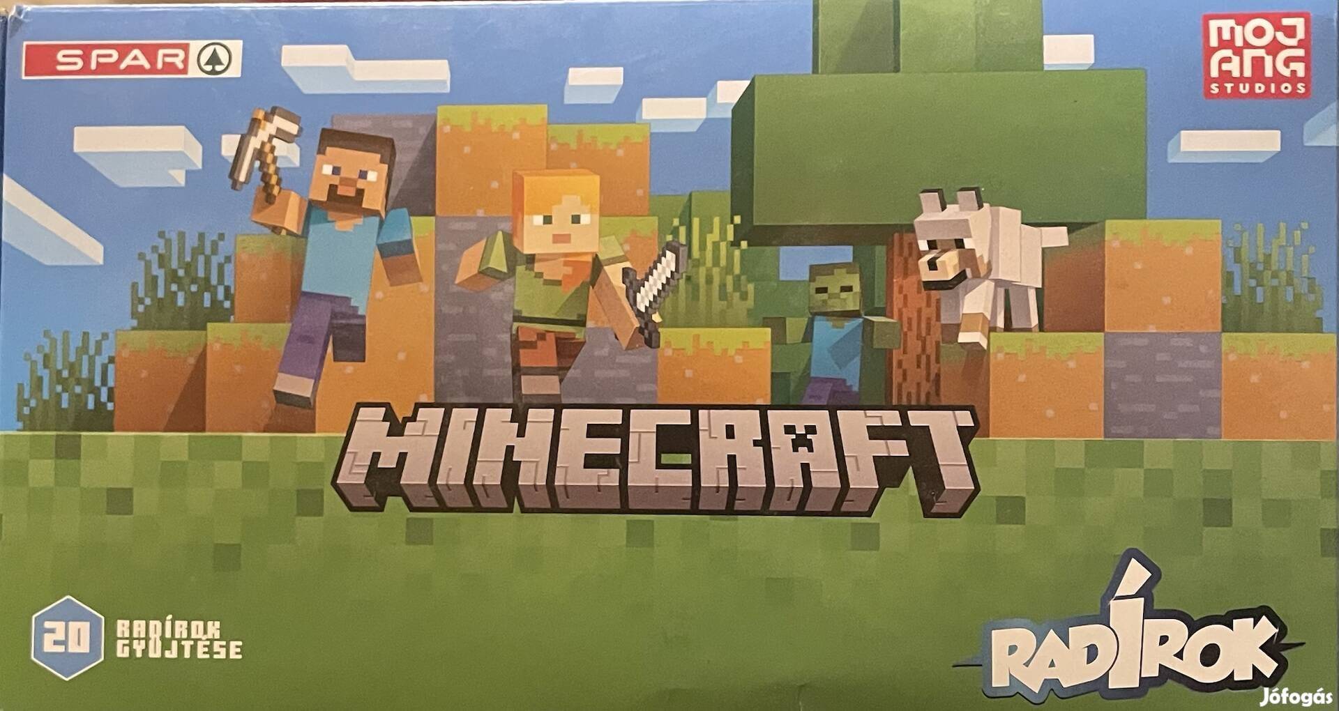 Minecraft radírok