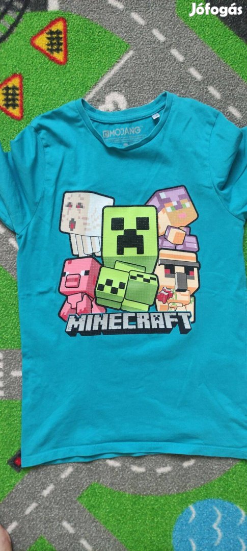 Minecraft rövid ujjó póló 140