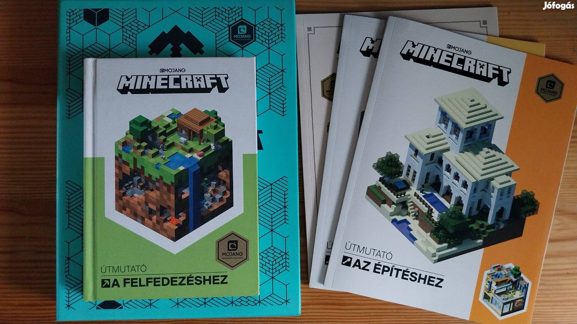 Minecraft teljes gyűjtemény + könyv