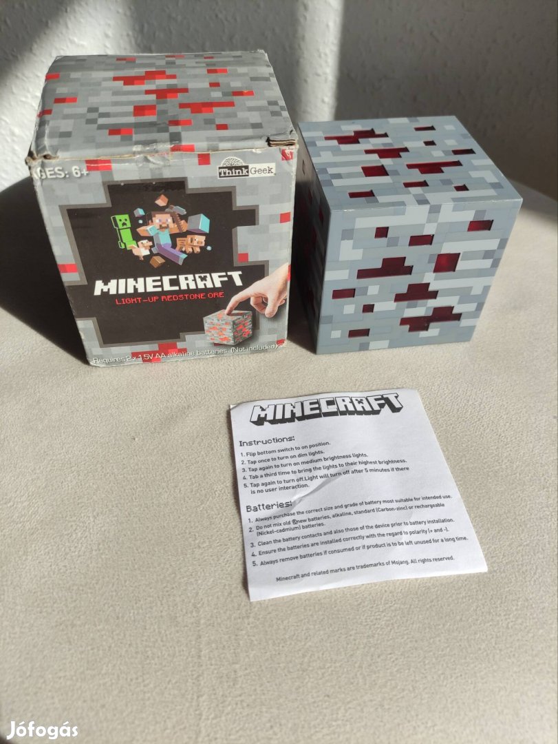 Minecraft világító redstone