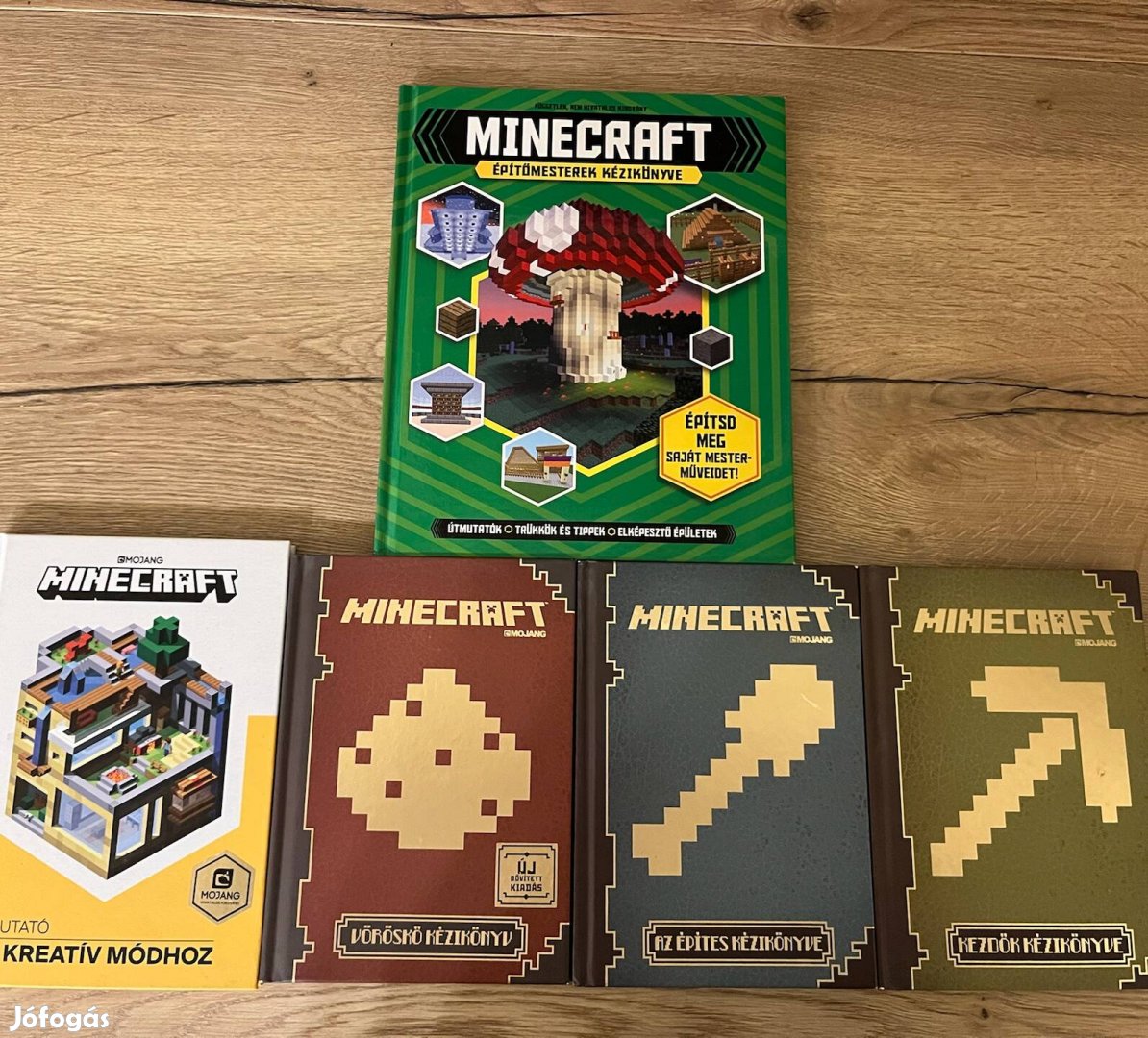 Minecraftos könyvek