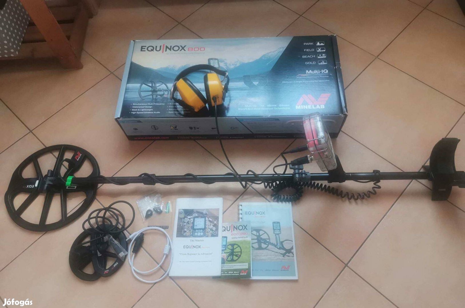 Minelab Equinox 800 Seaghost/Seawolf edition fémkereső metal detector