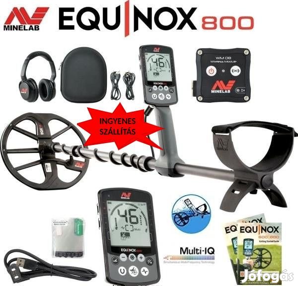 Minelab Equinox 800 fémdetektor fémkereső