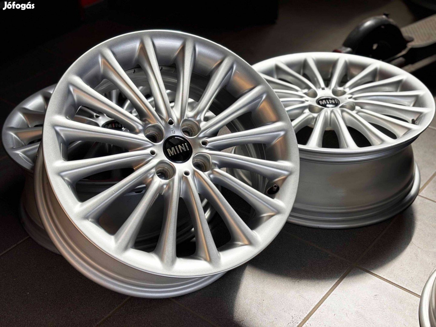 Mini 17" 4x100 gyári alufelni eladó 17 coll Cooper One