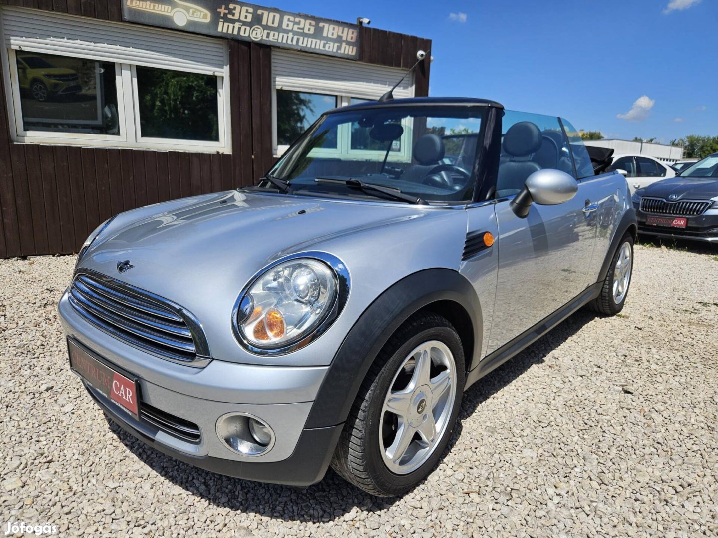 Mini Cabrio Cooper1.6 Sz.könyv! Sérülésmentes!...