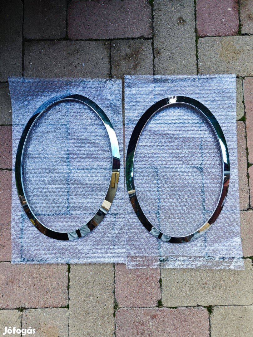 Mini Cooper F55/56/57 króm első-hátsó lámpa króm gyűrű karika