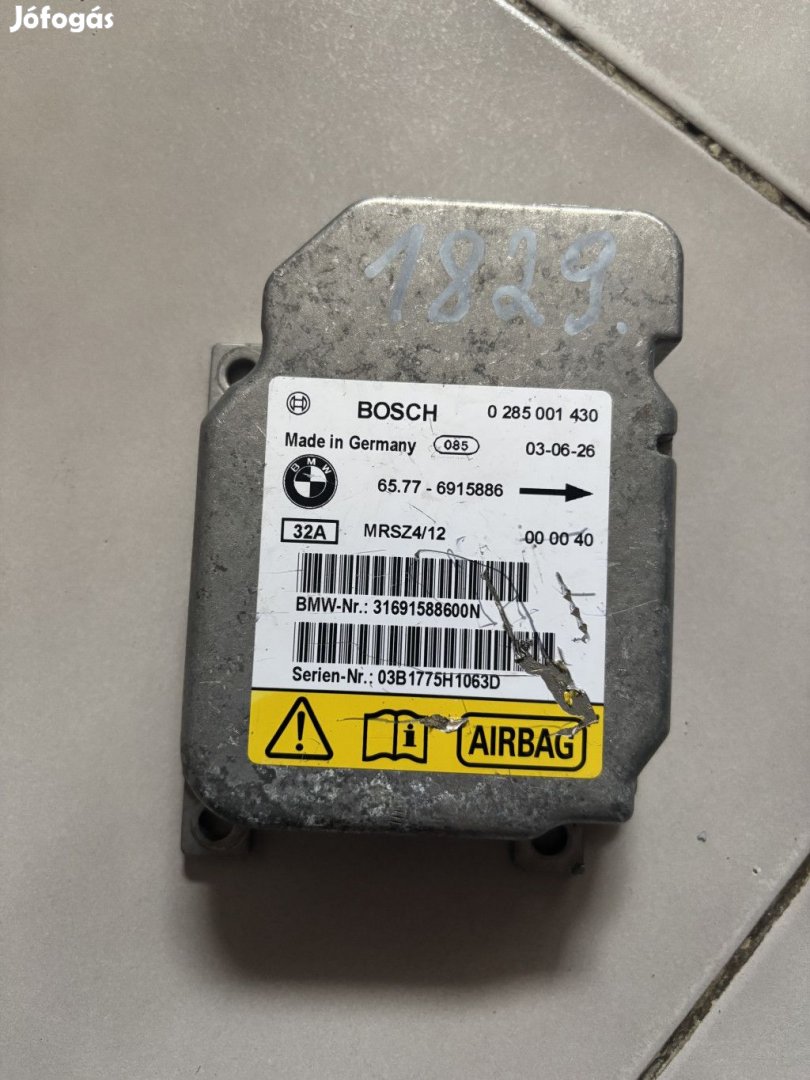Mini Cooper R50 légzsák vezérlő modul 0285001430