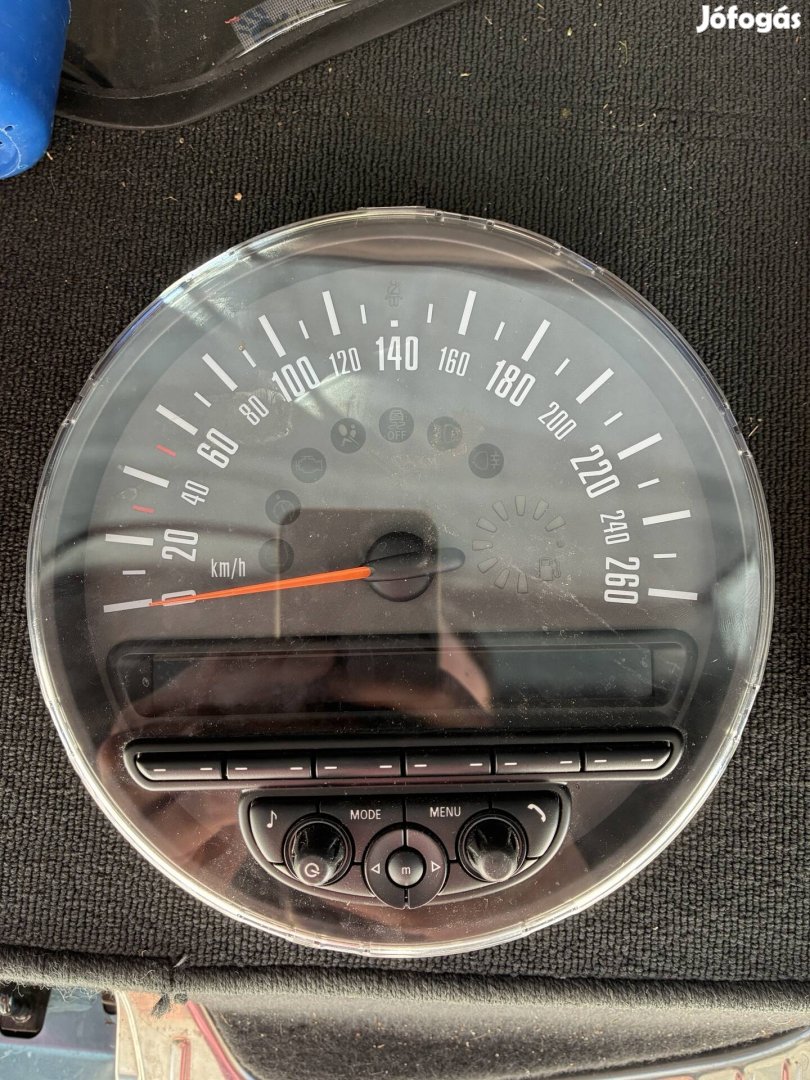 Mini Cooper R60 műszerfal km óra kilométeróra